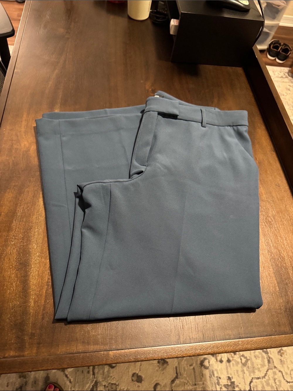 Express Editor Blue Dress Pants